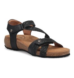 TAOS WOMEN'S TRULIE SANDAL-BLACK