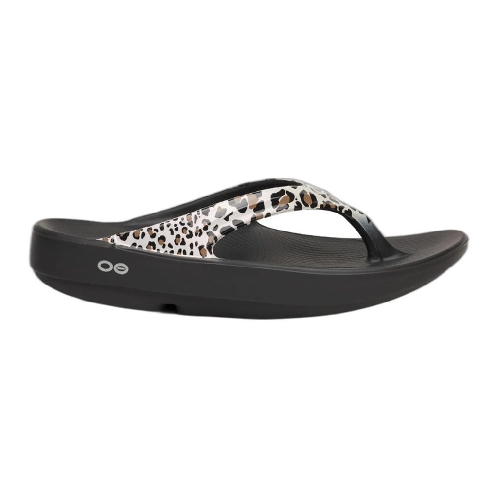 OOFOS OOLALA LIMITED SANDAL-LEOPARD | BEND SHOE CO