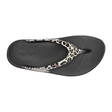 OOFOS OOLALA LIMITED SANDAL-LEOPARD | BEND SHOE CO