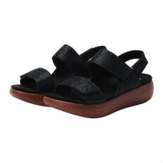 ALEGRIA BAILEE-CRACKLE BLACK | BEND SHOE CO