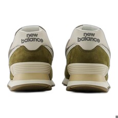 NEW BALANCE UNISEX 574-CALCIUM/DARK SILVER METALLIC | BEND SHOE CO