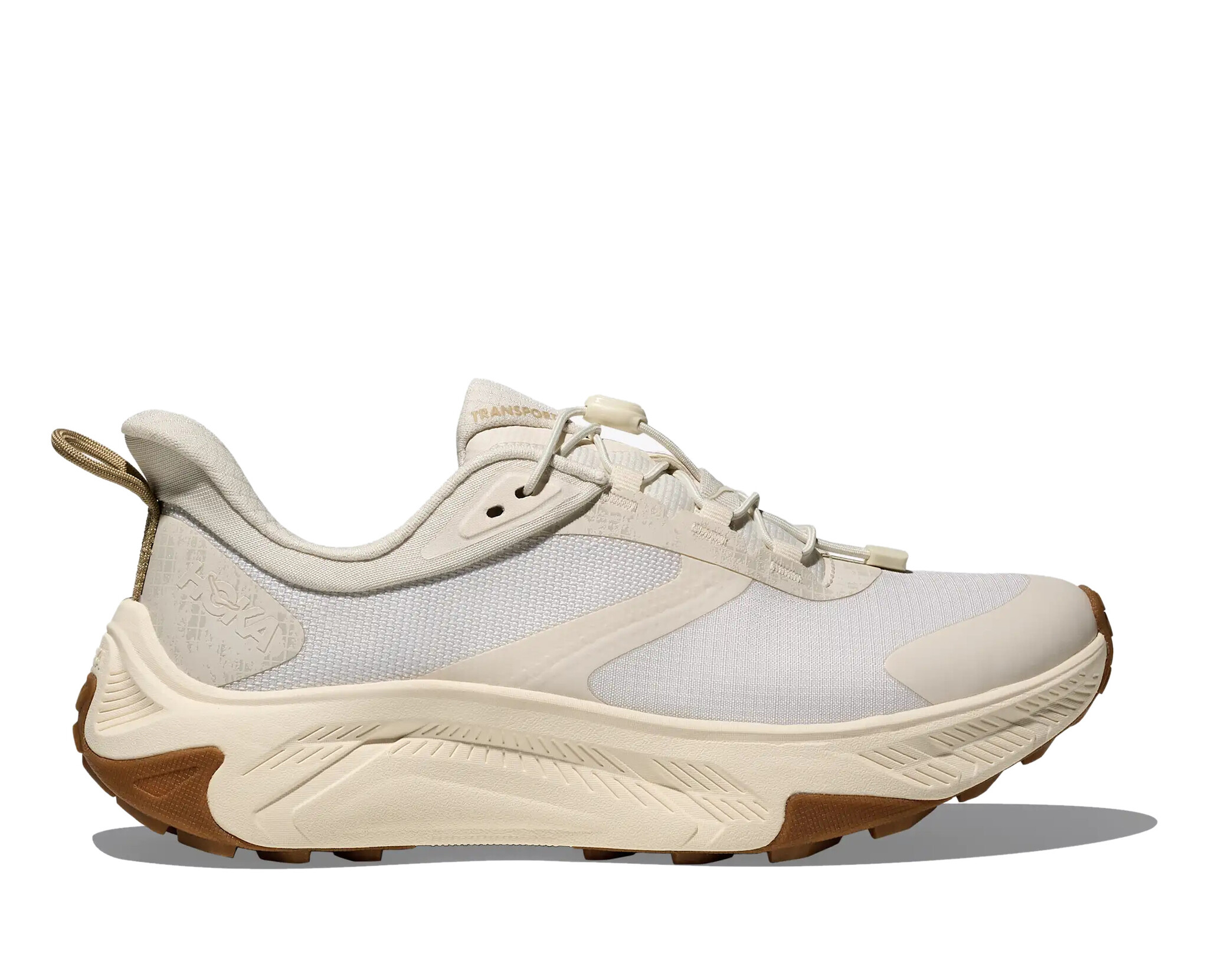 HOKA ONE ONE WOMEN'S TRANSPORT 2-ALABASTER/ALABASTER