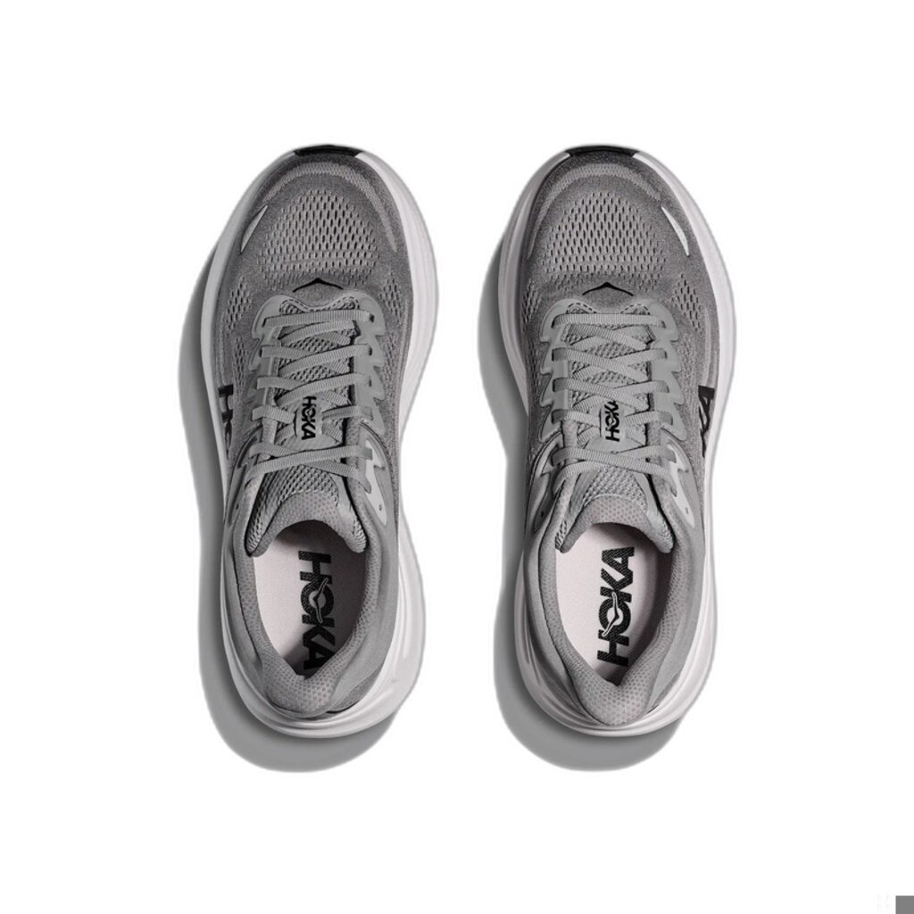 HOKA ONE ONE MEN'S BONDI 9-GALACTIC GREY/STELLAR GREY