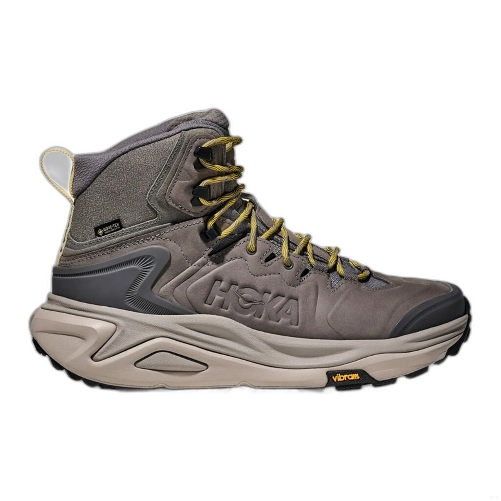 HOKA ONE ONE MEN'S KAHA 3 MID GTX-GRAVEL/CEMENT