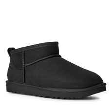 UGG WOMEN'S CLASSIC ULTRA MINI BOOT-BLACK