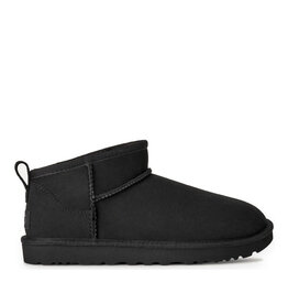 UGG WOMEN'S CLASSIC ULTRA MINI BOOT-BLACK