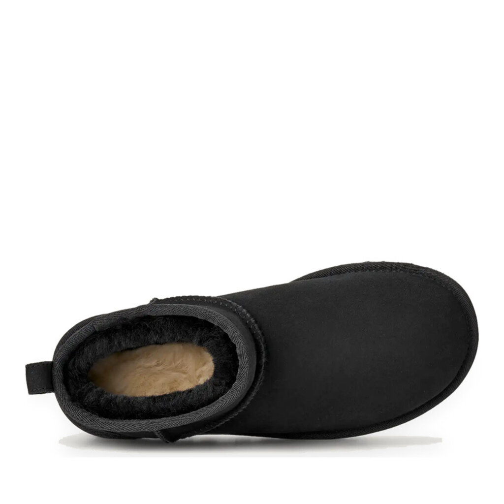 UGG WOMEN'S CLASSIC ULTRA MINI BOOT-BLACK