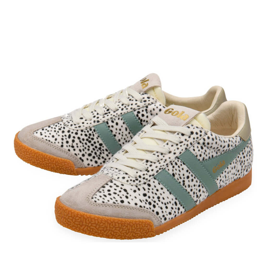 GOLA WOMEN'S ELAN SAVANNA-CHEETAH/FEATHER GREY/GREEN MIST | BEND SHOE CO