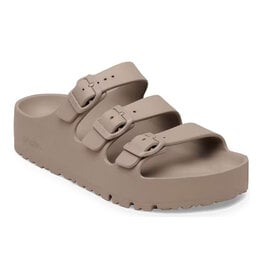 BIRKENSTOCK FLORIDA III FLEX PLATFORM EVA-GRAY TAUPE