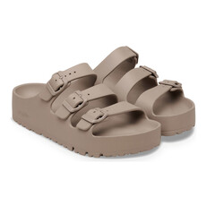 BIRKENSTOCK FLORIDA III FLEX PLATFORM EVA-GRAY TAUPE | BEND SHOE CO