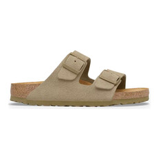 BIRKENSTOCK ARIZONA SUEDE-FADED KHAKI | BEND SHOE CO