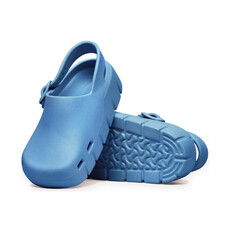 BIRKENSTOCK KIDS BIRKI-FLOW EVA-ELEMENTAL BLUE | BEND SHOE CO