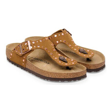 BIRKENSTOCK GIZEH RIVETS SUEDE-MINK | BEND SHOE CO