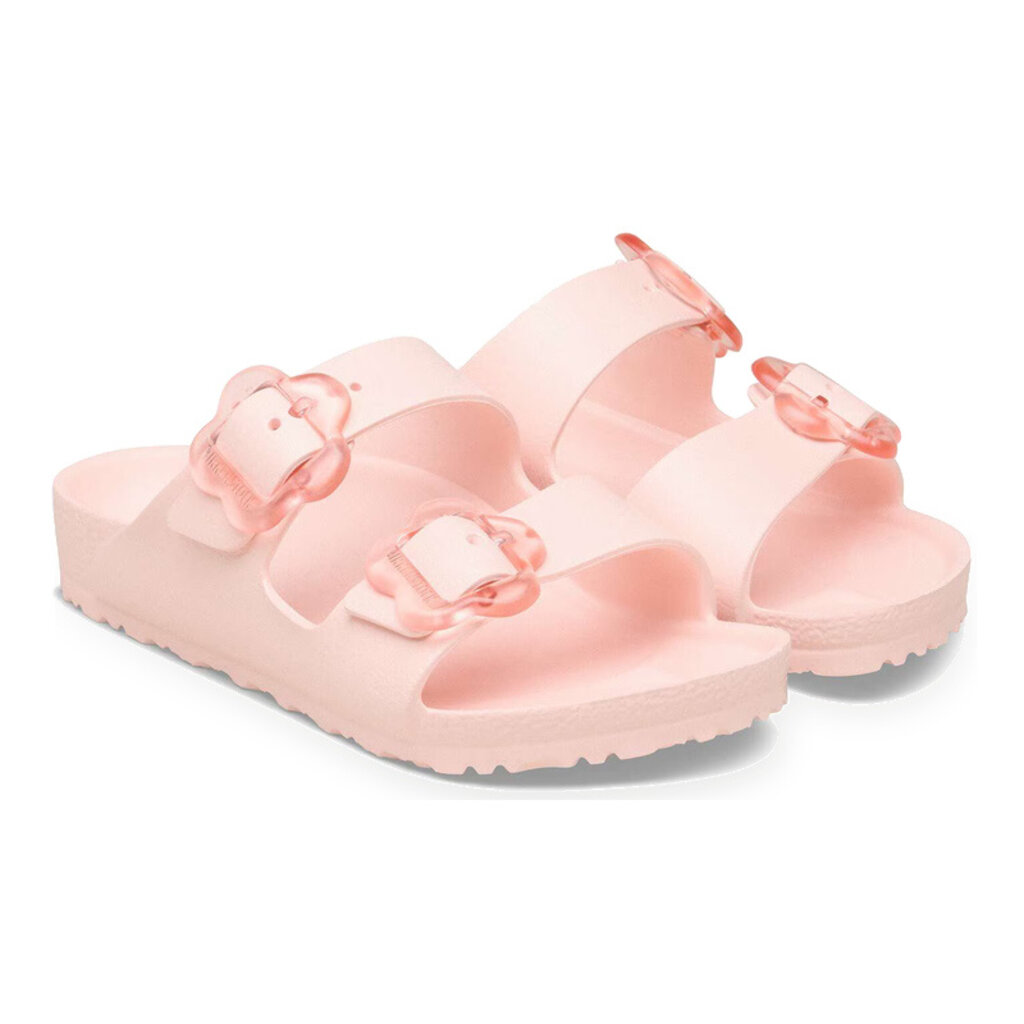 BIRKENSTOCK ARIZONA KIDS FLOWERS BUCKLE EVA-LIGHT ROSE | BEND SHOE CO