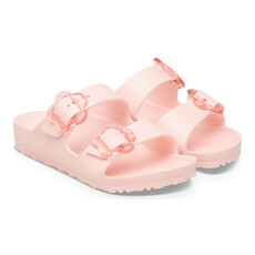 BIRKENSTOCK ARIZONA KIDS FLOWERS BUCKLE EVA-LIGHT ROSE | BEND SHOE CO