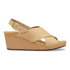 BIRKENSTOCK SAMIRA NUBUCK-SANDCASTLE | BEND SHOE CO