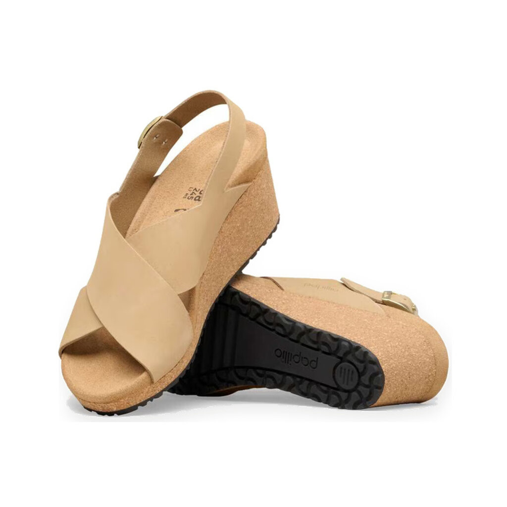 BIRKENSTOCK SAMIRA NUBUCK-SANDCASTLE | BEND SHOE CO
