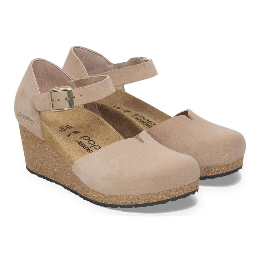 BIRKENSTOCK MARY SUEDE-WARM SAND | BEND SHOE CO
