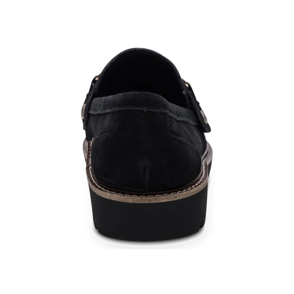 AETREX WOMEN'S COLLETTE-BLACK SUEDE | BEND SHOE CO