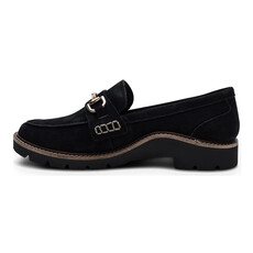 AETREX WOMEN'S COLLETTE-BLACK SUEDE | BEND SHOE CO
