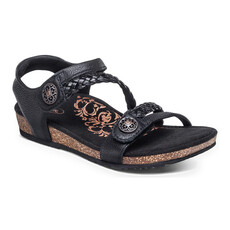 AETREX WOMEN'S JILLIAN-BLACK | BEND SHOE CO