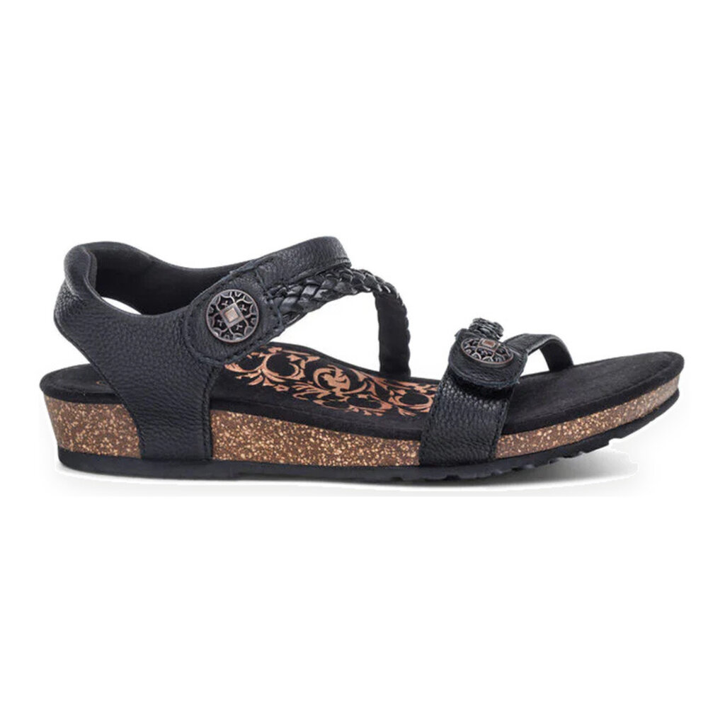 AETREX WOMEN'S JILLIAN-BLACK | BEND SHOE CO