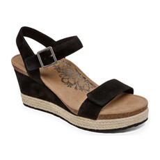 AETREX WOMEN'S SYDNEY-BLACK SUEDE | BEND SHOE CO