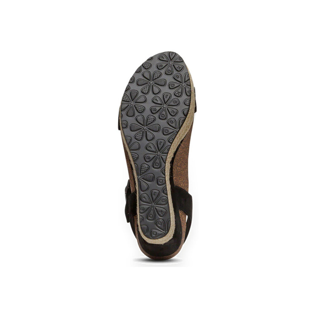 AETREX WOMEN'S SYDNEY-BLACK SUEDE | BEND SHOE CO