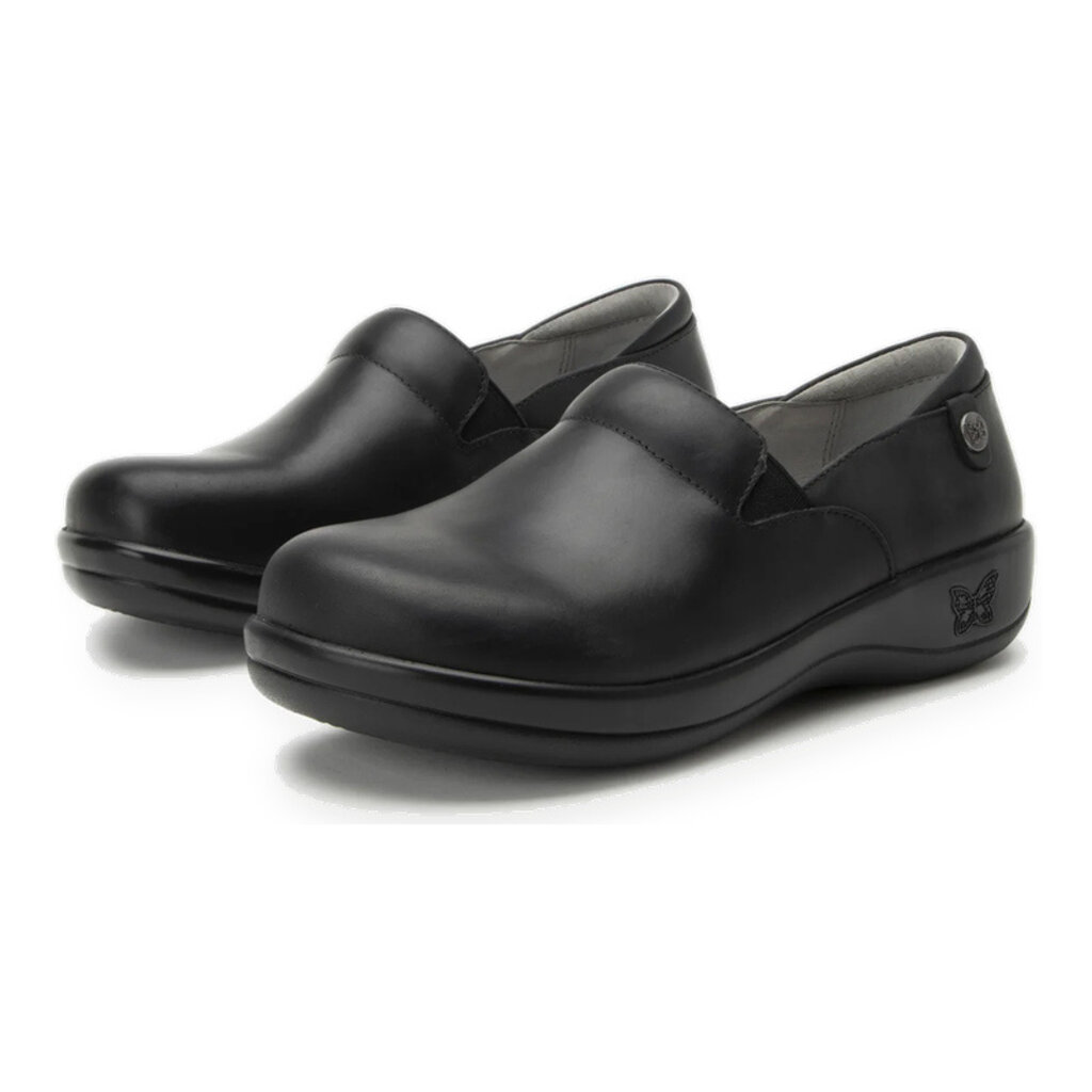 ALEGRIA KELI OILED BLACK | BEND SHOE CO