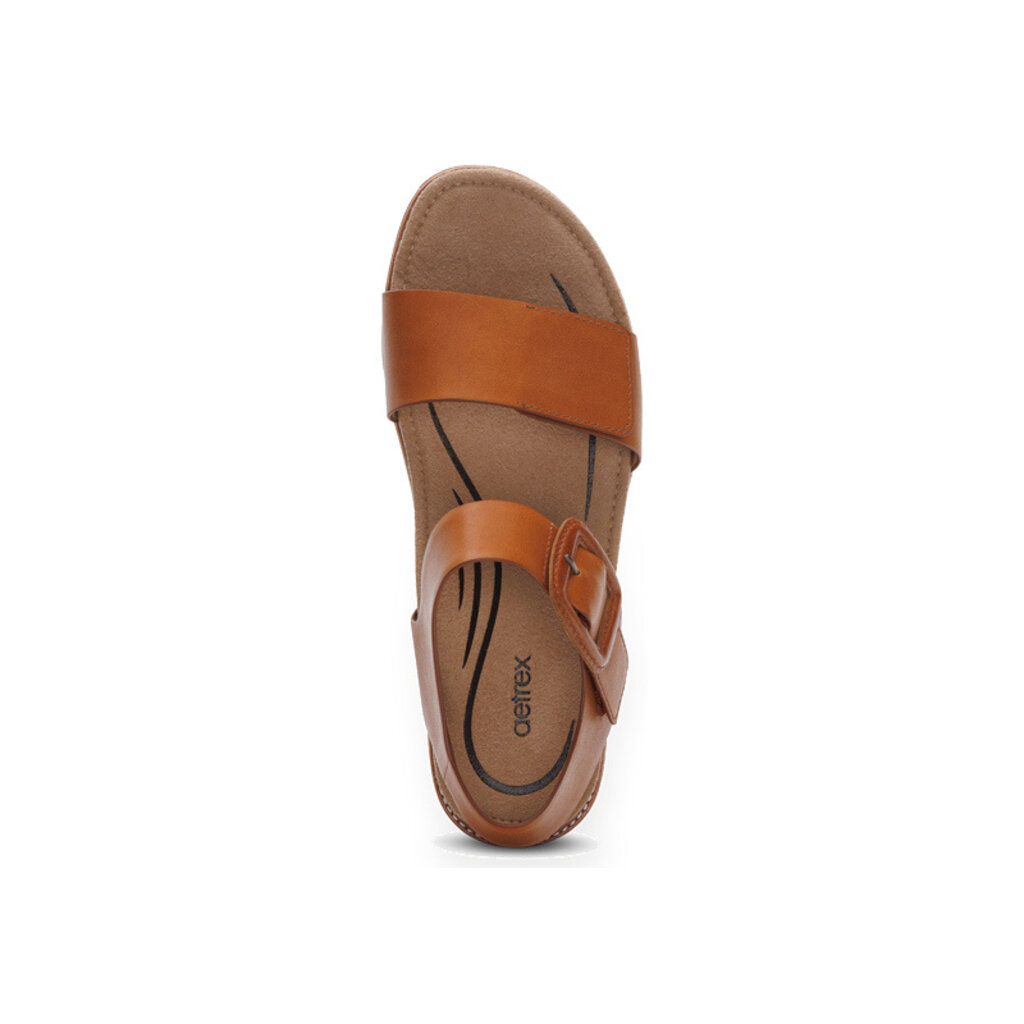 AETREX WOMEN'S CLAIRE-COGNAC | BEND SHOE CO