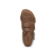 AETREX WOMEN'S LILLY-TAUPE CUTOUT | BEND SHOE CO