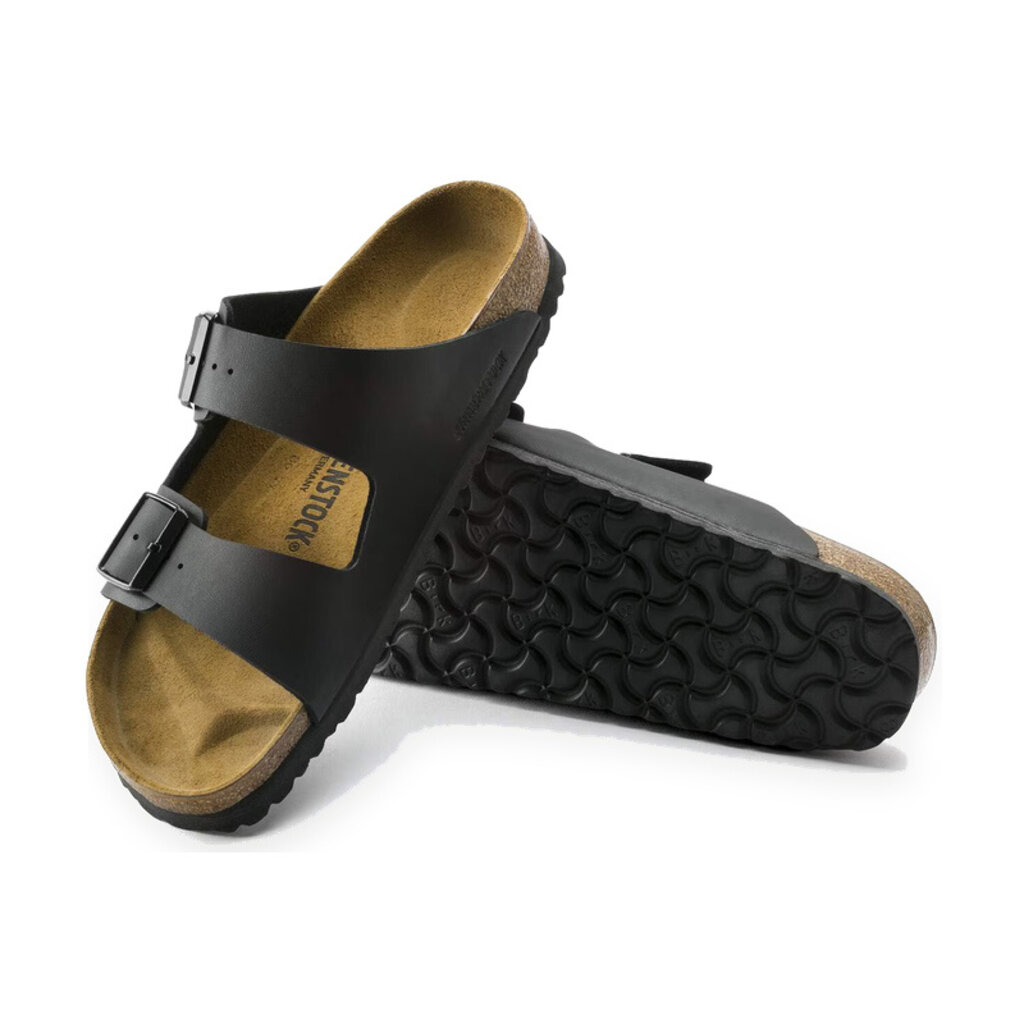 BIRKENSTOCK ARIZONA BIRKO-FLOR-BLACK | BEND SHOE CO
