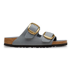 BIRKENSTOCK ARIZONA BIG BUCKLE OILED LEATHER-BASALT GRAY | BEND SHOE CO