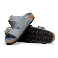 BIRKENSTOCK ARIZONA BIG BUCKLE OILED LEATHER-BASALT GRAY | BEND SHOE CO
