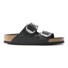 BIRKENSTOCK ARIZONA BIG BUCKLE OILED LEATHER-BLACK | BEND SHOE CO