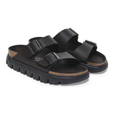 BIRKENSTOCK ARIZONA CHUNKY BIRKO-FLOR-BLACK | BEND SHOE CO