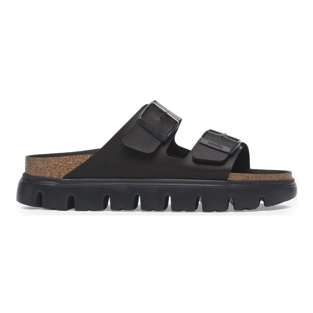 BIRKENSTOCK ARIZONA CHUNKY BIRKO-FLOR-BLACK | BEND SHOE CO