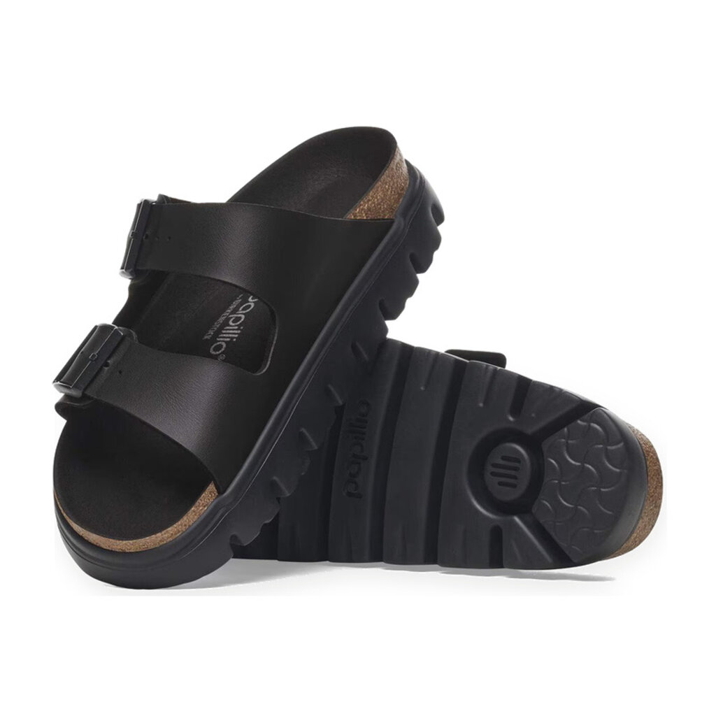 BIRKENSTOCK ARIZONA CHUNKY BIRKO-FLOR-BLACK | BEND SHOE CO