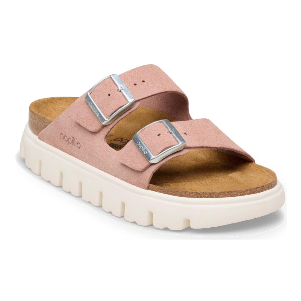 BIRKENSTOCK ARIZONA CHUNKY SUEDE-PINK CLAY | BEND SHOE CO