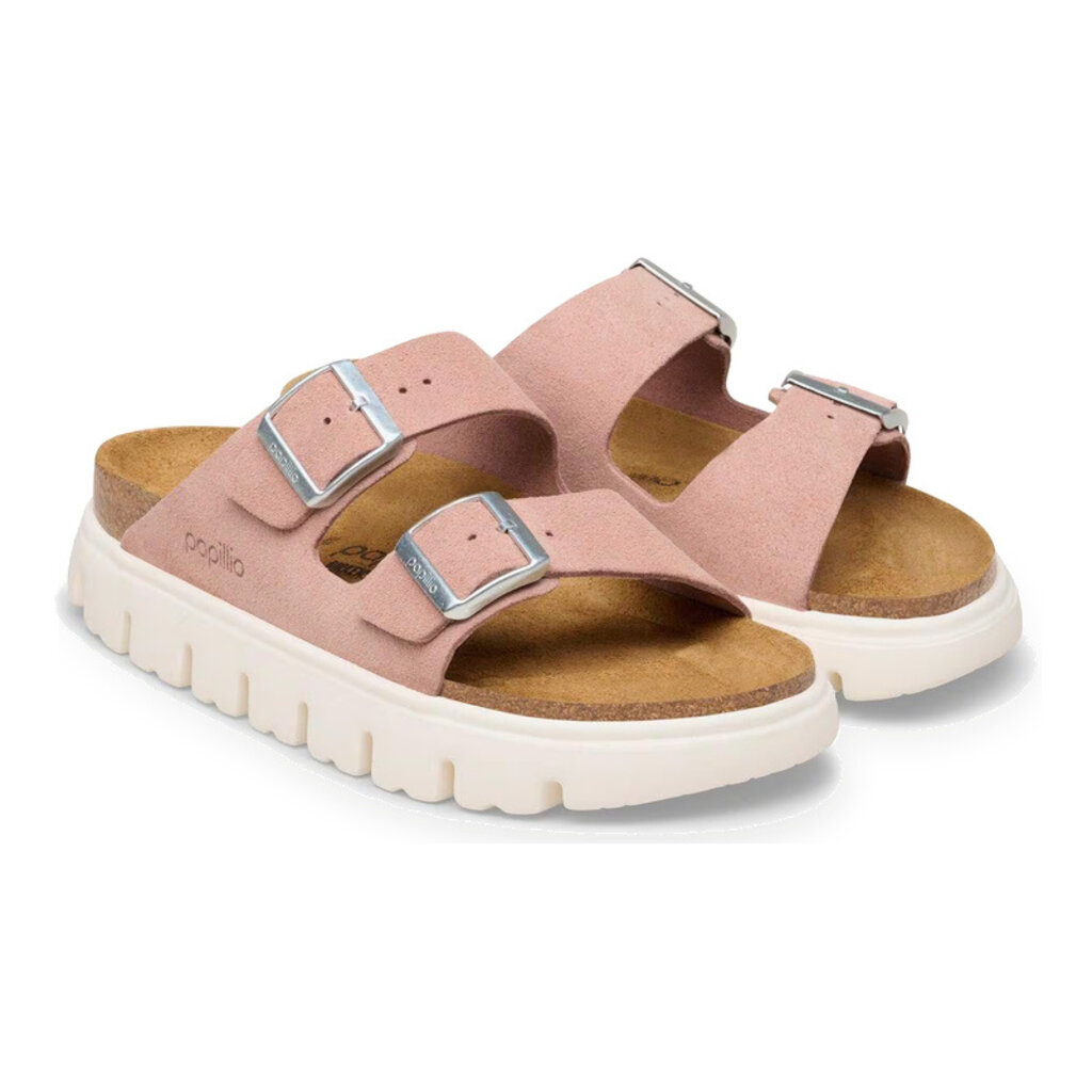 BIRKENSTOCK ARIZONA CHUNKY SUEDE-PINK CLAY | BEND SHOE CO