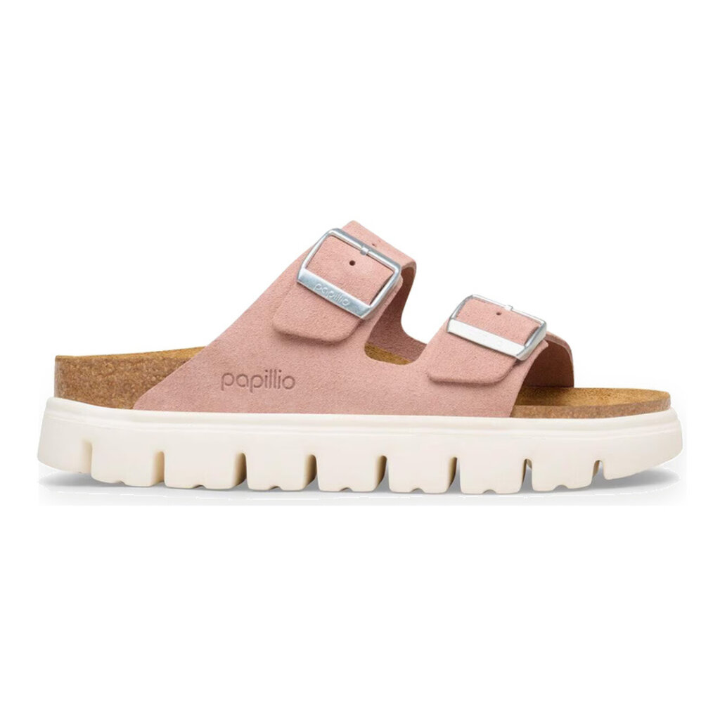 BIRKENSTOCK ARIZONA CHUNKY SUEDE-PINK CLAY | BEND SHOE CO
