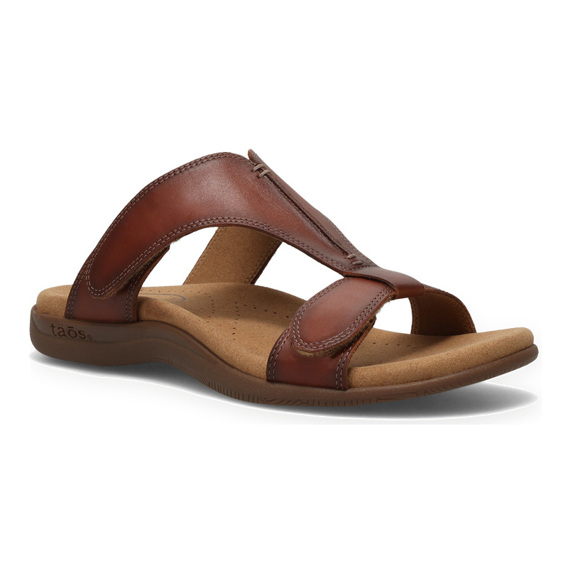 TAOS WOMEN'S SLIDE SHOW-COGNAC