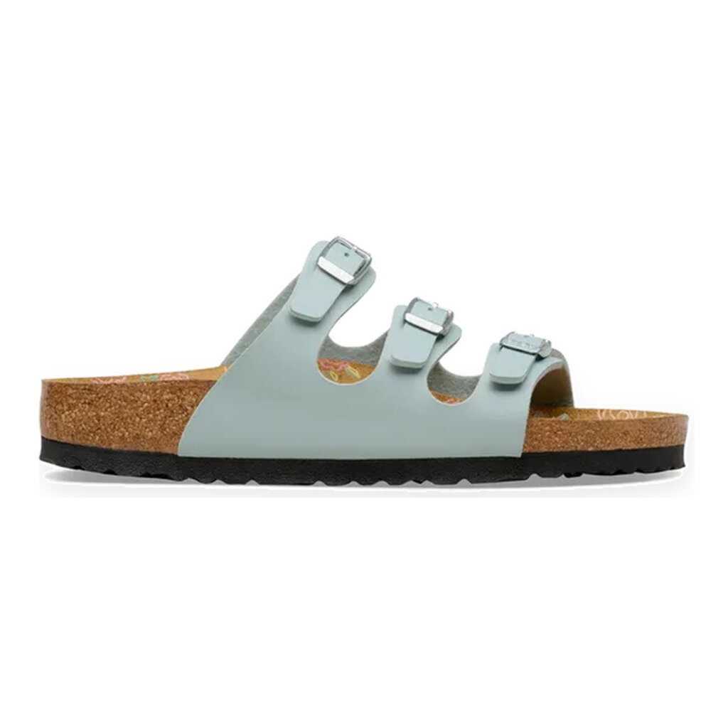 BIRKENSTOCK FLORIDA FLOWERS BIRKO-FLOR-PURE SAGE | BEND SHOE CO