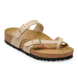 BIRKENSTOCK MAYARI FLOWERS BIRKO-FLOR-SANDCASTLE