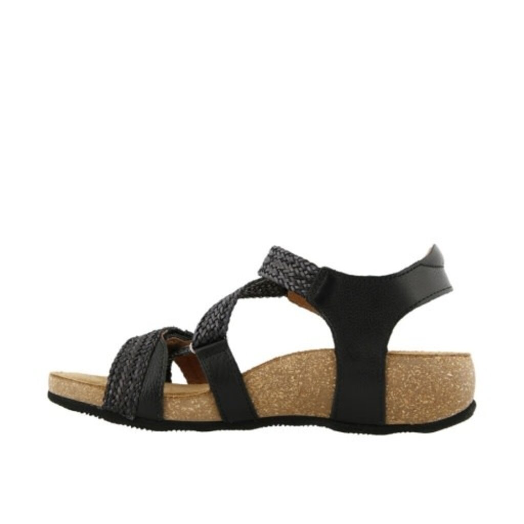 TAOS TRULIE SANDAL-BLACK | BEND SHOE CO