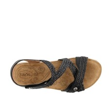 TAOS TRULIE SANDAL-BLACK | BEND SHOE CO