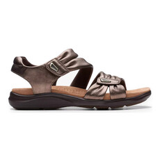CLARKS WOMEN'S KITLY AVE LEATHER-BRONZE | BEND SHOE CO