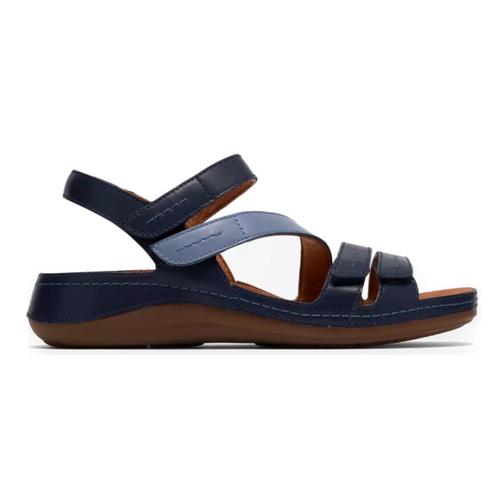 CLARKS WOMEN'S CECILY-MIX BLUE COMBI | BEND SHOE CO