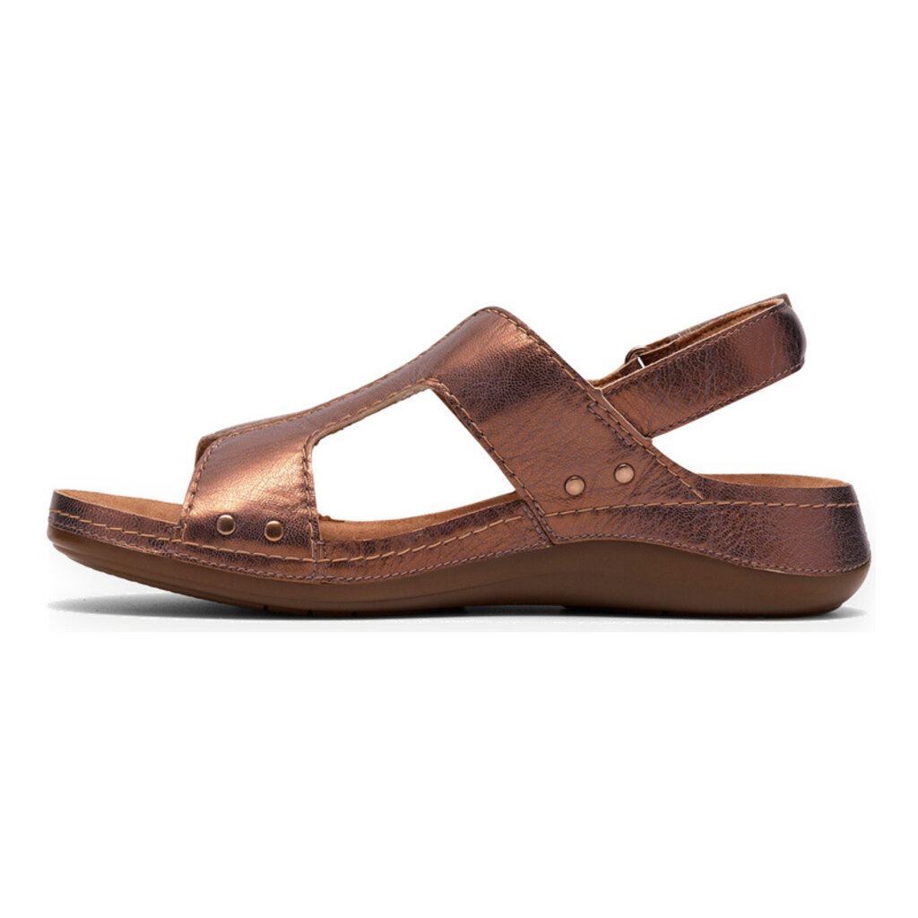 CLARKS WOMEN'S CECILY SUN-PLATINUM | BEND SHOE CO