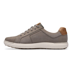 CLARKS MEN'S MAPSTONE NUBUCK-LACE GREY | BEND SHOE CO